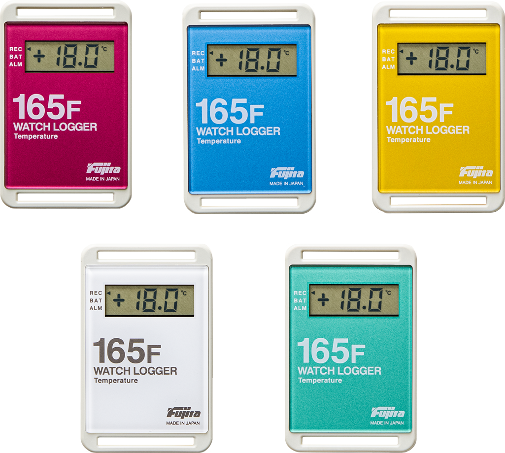 NFC通信 温度データロガー KT-165F（5色セット）