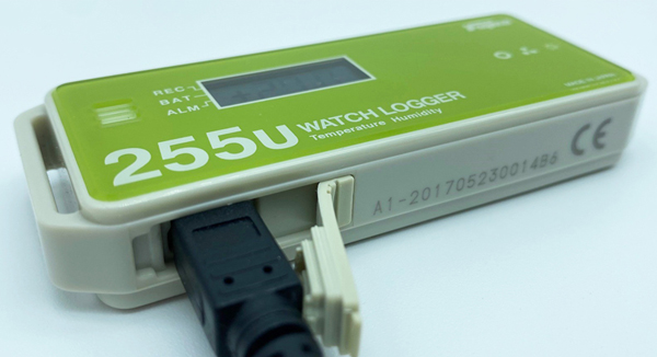 USB通信 温度・湿度データロガー KT-255U