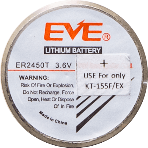 「KT-155F/EX」「KT-155F/EX(LED)」専用電池 ER2450TWL（1個～4個のご購入）